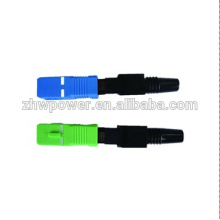 SC APC fiber optic fast connector ,SC upc optical fast connector , SC fast connector